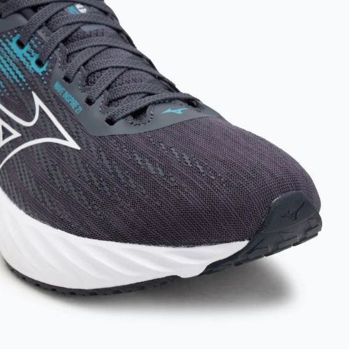 Pánske bežecké topánky Mizuno Wave Inspire 21 odyssey gray/white/capri breez