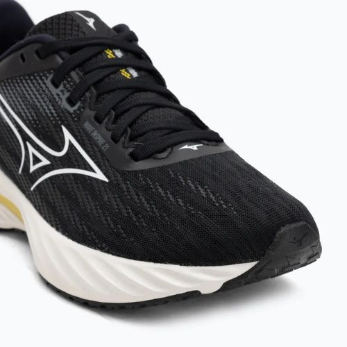 Dámske bežecké topánky Mizuno Wave Inspire 21 black/white/vibrant yellow