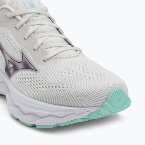 Dámske bežecké topánky Mizuno Wave Serene 2 snow white/dark purple/ice green