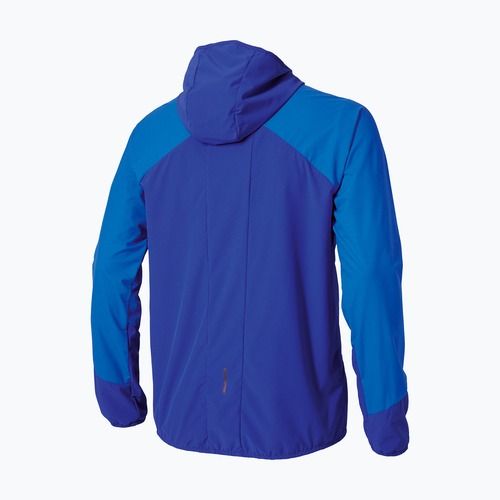 Pánska bežecká bunda Mizuno Active Alpha Hodded sodalite blue