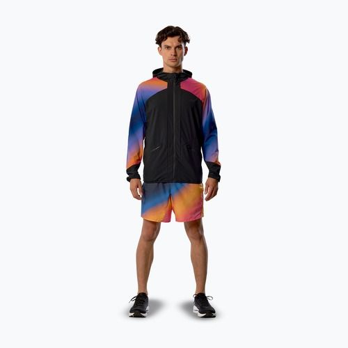 Pánska bežecká bunda Mizuno Active Alpha Hodded yuuyake