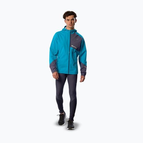 Pánska bežecká bunda Mizuno Waterproof 20K ER capri breeze