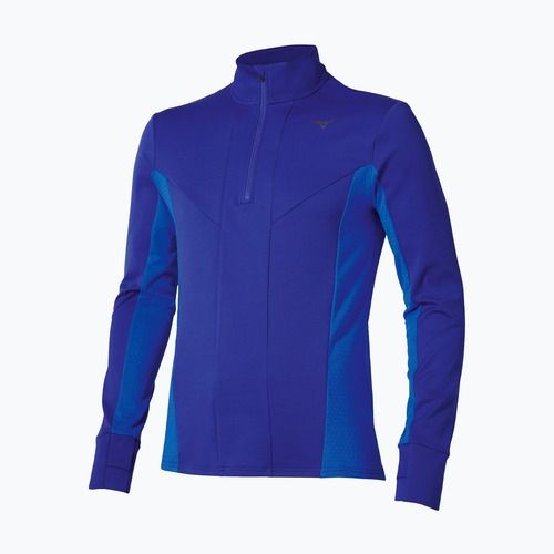 Pánske bežecké tričko longsleeve Mizuno Active Warm Half Zip sodalite blue