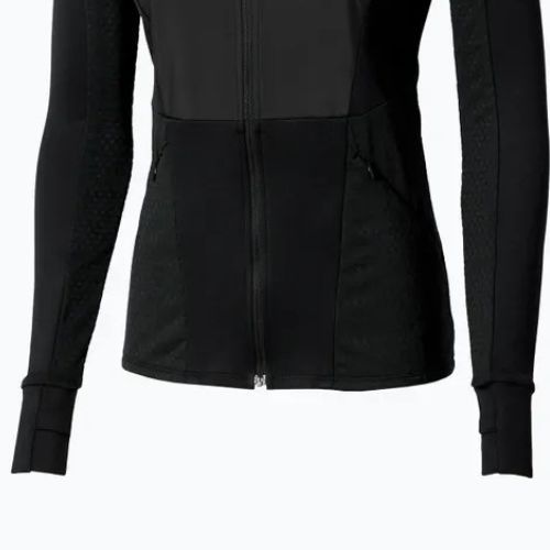 Dámska bežecká bunda Mizuno Active Warm Hybrid Full Zip Hooded black