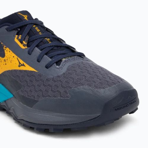 Pánske bežecké topánky Mizuno Wave Ibuki 5 GTX odyssey gray/citrus/baritone blue