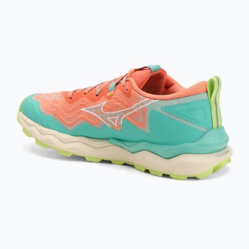 Dámske bežecké topánky Mizuno Wave Daichi 9 fresh salmon/white/sharp green