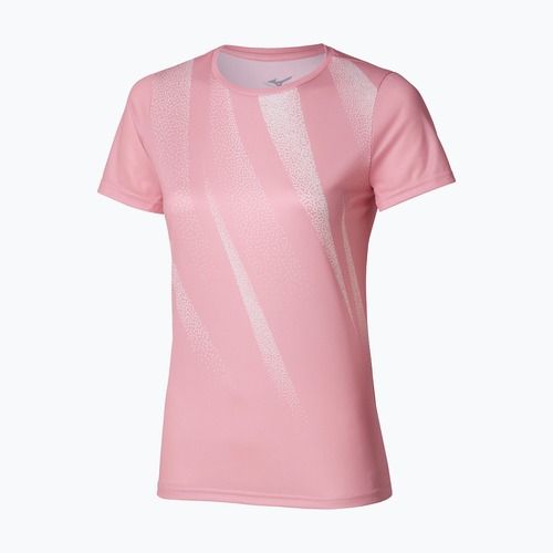 Dámske bežecké tričko Mizuno Core Graphic Tee bleached mauve