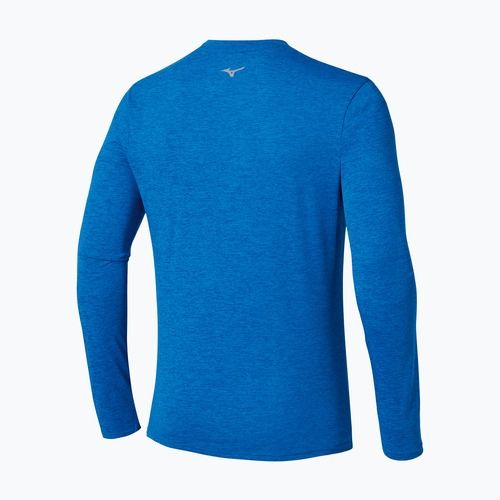 Pánske bežecké tričko longsleeve Mizuno Core Impulse Half Zip Tee princess blue