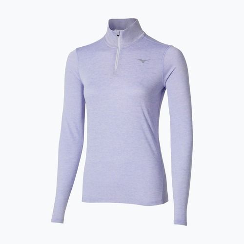Dámska bežecká mikina Mizuno Core Impulse Half Zip Tee icelandic blue
