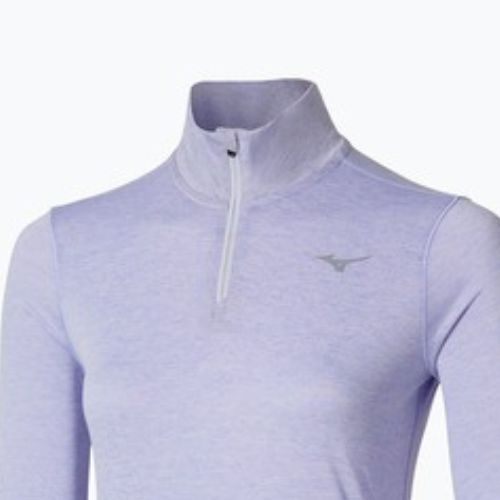 Dámska bežecká mikina Mizuno Core Impulse Half Zip Tee icelandic blue