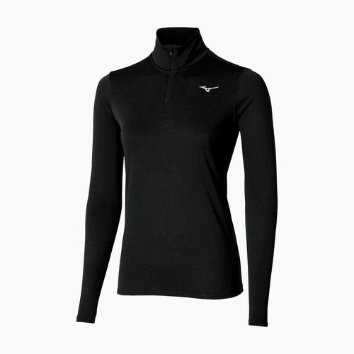Dámska bežecká mikina Mizuno Core Impulse Half Zip Tee black