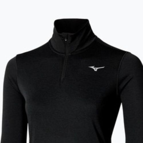 Dámska bežecká mikina Mizuno Core Impulse Half Zip Tee black