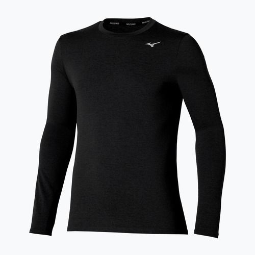 Pánske bežecké tričko longsleeve Mizuno Core Impulse Tee black