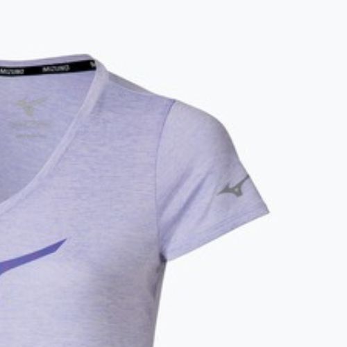 Dámske bežecké tričko Mizuno Core Runbird Tee icelandic blue