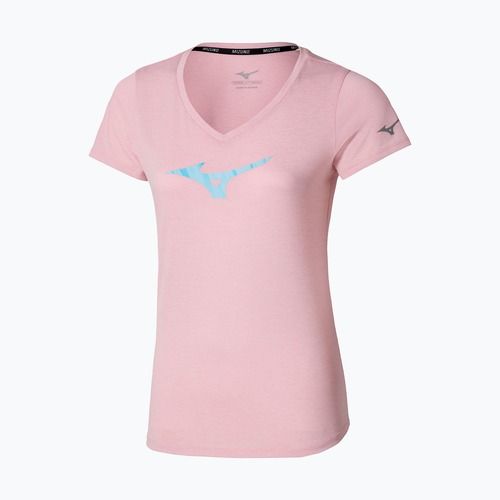 Dámske bežecké tričko Mizuno Core Runbird Tee bleached mauve
