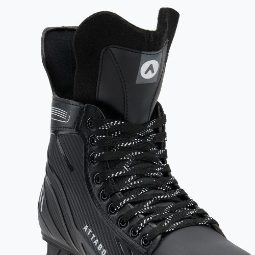 Detské hokejové korčule ATTABO Frazer II nastaviteľné black