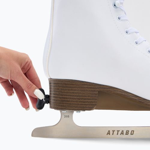 Detské krasokorčule Attabo Oli nastaviteľné white