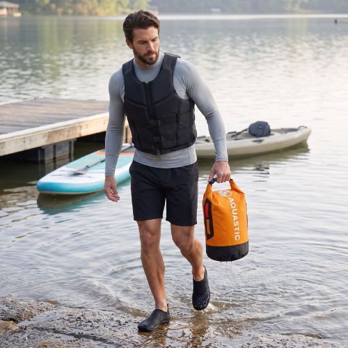 Vodotesný vak AQUASTIC Dry Bag 8 l Nylon/TPU orange