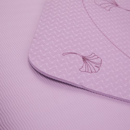 Podložka na jógu XTREXO EcoGrip 6mm purple