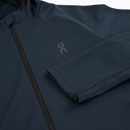 Dámska bežecká mikina On Climate Zip Hoodie navy