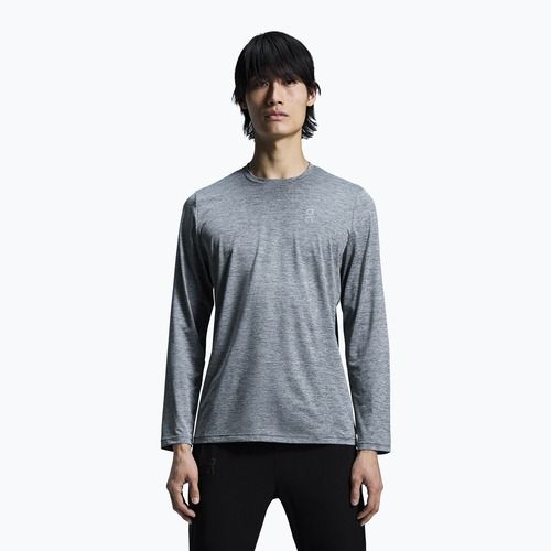 Pánske bežecké tričko longsleeve On Core Long-T heather gray