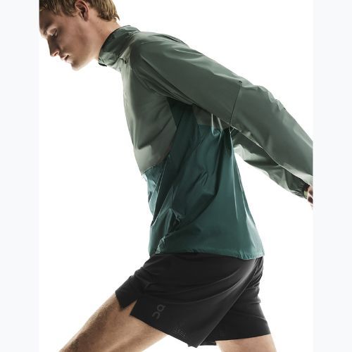 Pánska bežecká bunda On Weather spirulina/olive