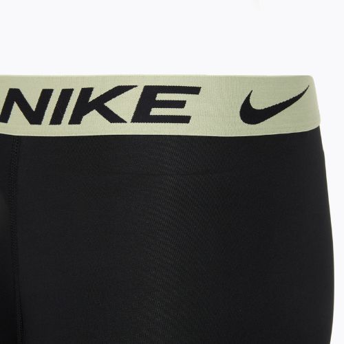 Pánske boxerky Nike Dri-Fit Essential Micro Boxer Brief 3 pary blk washed coral/olive aura/abrtract blue edge wb
