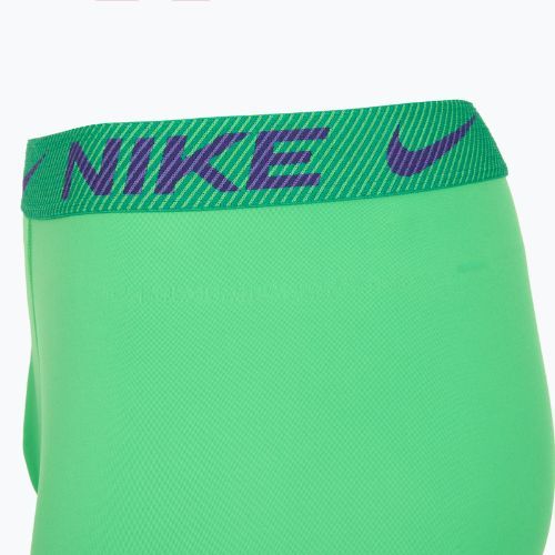 Pánske boxerky Nike Dri-Fit Essential Micro Boxer Brief 3 pary green shock/wild violet/black txtd wb