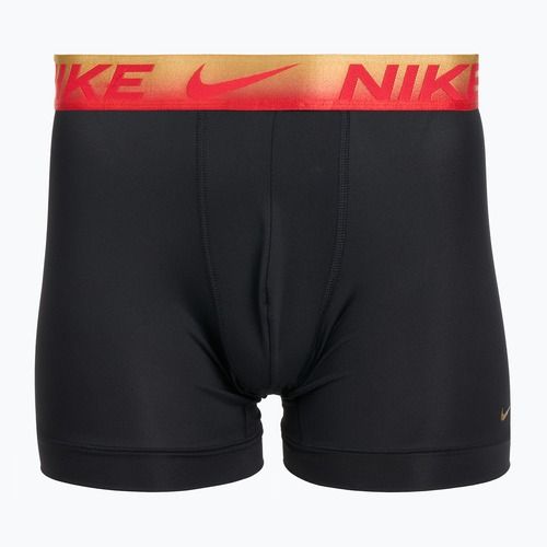 Pánske boxerky Nike Dri-Fit Essential Micro Boxer Brief 3 pary university red/black/black metallic grdient wb