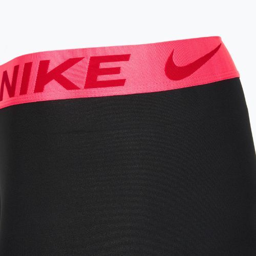 Pánske boxerky Nike Dri-Fit Essential Micro Boxer Brief 3 pary black hyper pink/uni red/black high shine wb