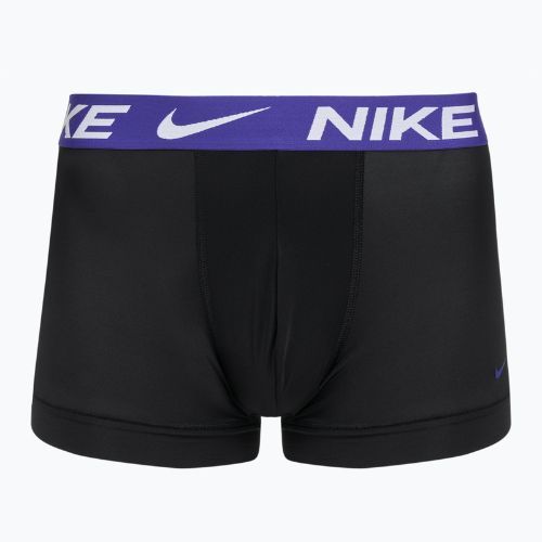 Pánske boxerky Nike Dri-Fit Essential Micro Trunk 3 pary black university gold/deep night/dark team red wb