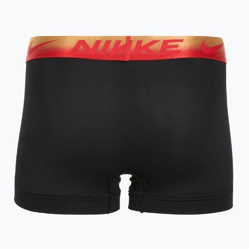 Pánske boxerky Nike Dri-Fit Essential Micro Trunk 3 pary blk/uni red/blk/uni red metallic gradient wb