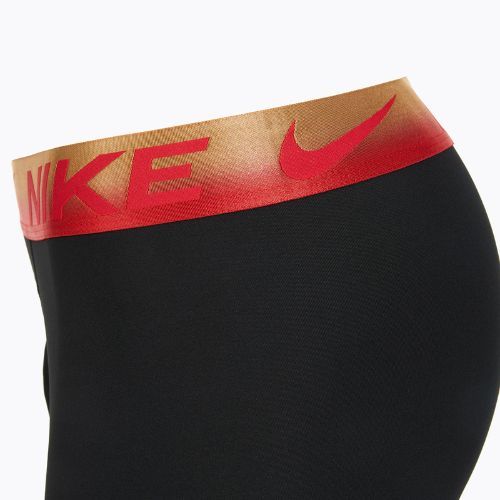 Pánske boxerky Nike Dri-Fit Essential Micro Trunk 3 pary blk/uni red/blk/uni red metallic gradient wb