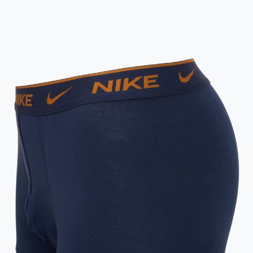 Pánske boxerky Nike Everyday Cotton Stretch Trunk 3 pary light crimson/midnight navy/black