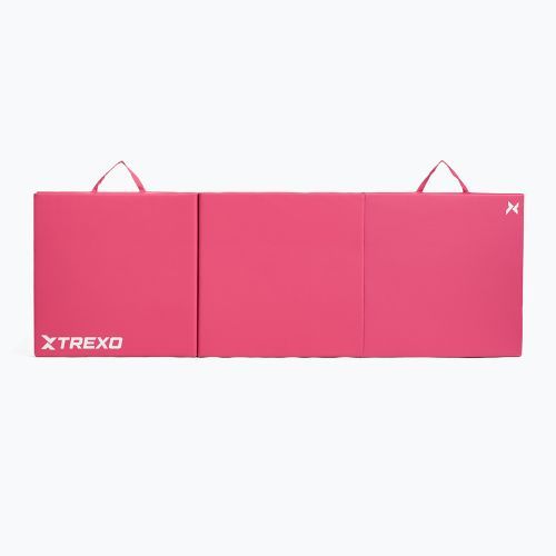 Skladací gymnastický matrac XTREXO 180 x 60 x 5 cm pink