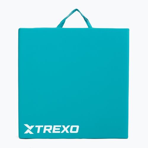 Skladací gymnastický matrac TREXO 180 x 60 x 5 cm green