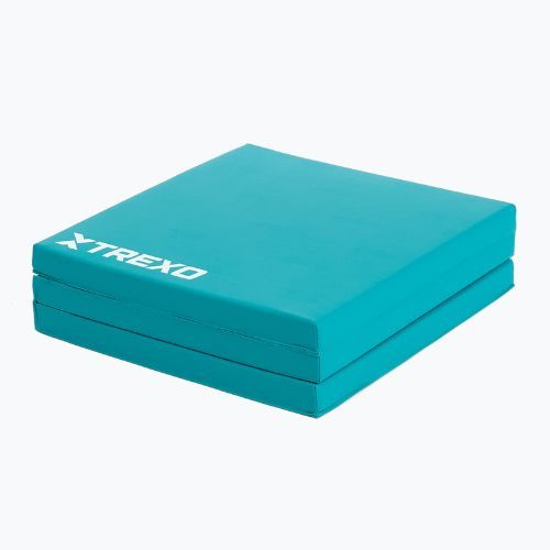 Skladací gymnastický matrac XTREXO 180 x 60 x 5 cm green