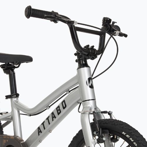 Detský bicykel ATTABO EASE 16" 7,3 kg silver