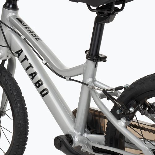 Detský bicykel ATTABO EASE 16" 7,3 kg silver