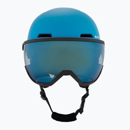 Detská lyžiarska prilba ATTABO Avens 2.0 Jr Visor blue