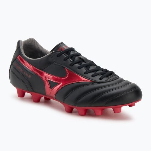 Kopačky Mizuno Morelia II Club FG black/morelia 40th red/black sand