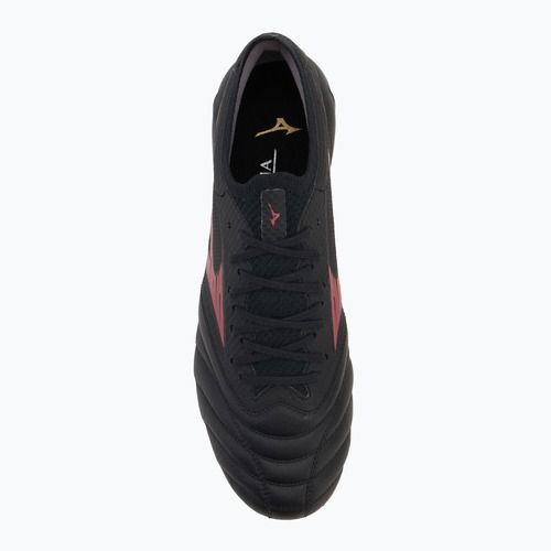 Pánske kopačky Mizuno Morelia Neo IV Β Elite MD black/morelia 40th red/black