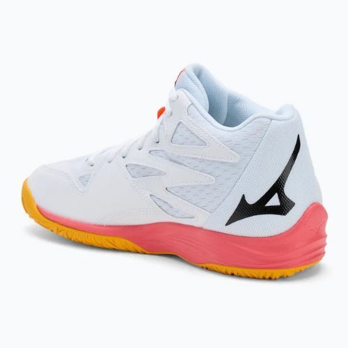 Volejbalové topánky Mizuno Thunder Blade Z Mid white/fiery coral 2/citrus