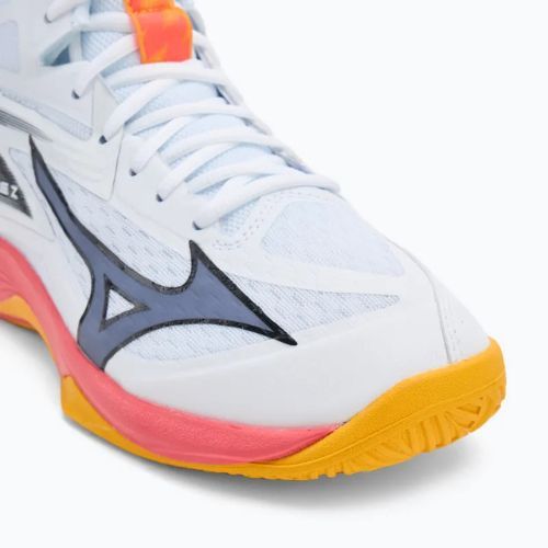 Volejbalové topánky Mizuno Thunder Blade Z Mid white/fiery coral 2/citrus
