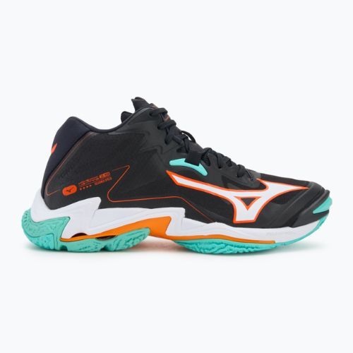 Volejbalové topánky Mizuno Wave Lightning Z8 Mid black/tangelo/ice green