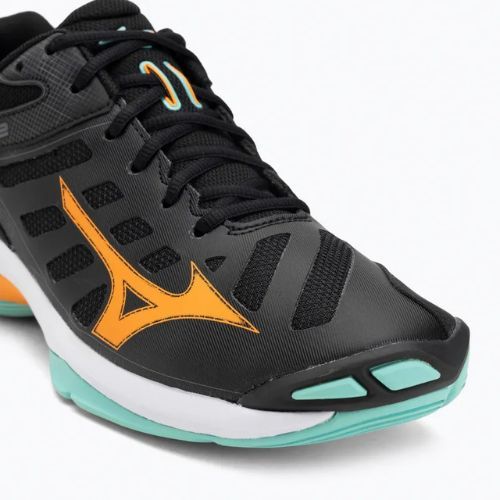 Volejbalové topánky Mizuno Wave Voltage 2 black/tangelo/ice green