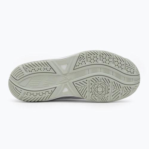 Detské volejbalové topánky Mizuno Cyclone Speed 5 white/black/frozen emerald