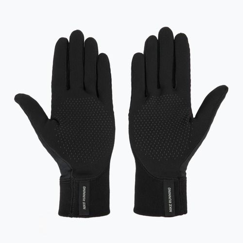Pánske bežecké rukavice Nike Therma-Fit Pacer Sphere Midweight RG black/black/silver