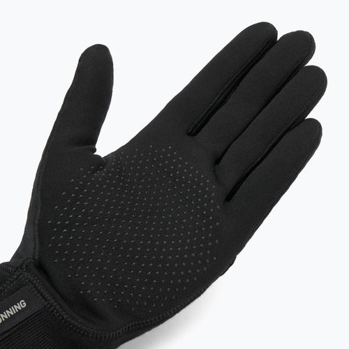 Pánske bežecké rukavice Nike Therma-Fit Pacer Sphere Midweight RG black/black/silver
