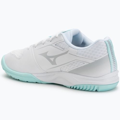 Dámske volejbalové topánky Mizuno Cyclone Speed 5 white/blue tint